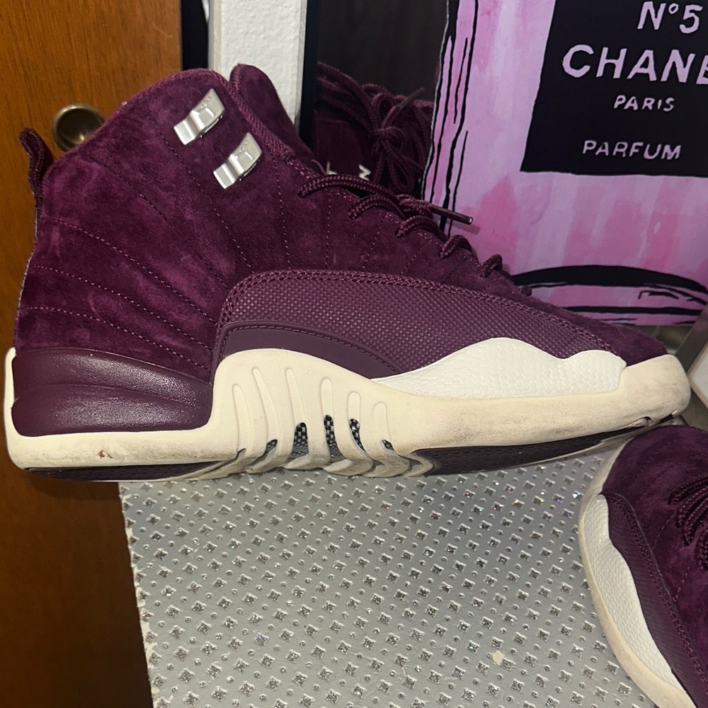Air Jordan 12 Retro "Bordeaux" EUC - Picture 6 of 13